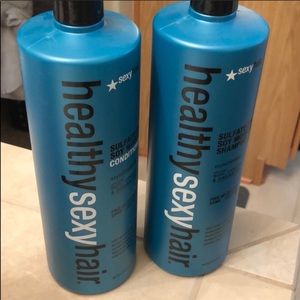 Healthy sexy hair shampoo and conditioner set!